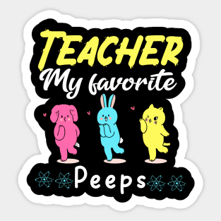 teacher my favorite Sticker